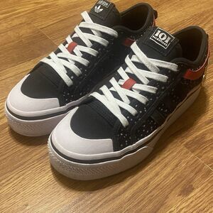 Adidas Disney X Nizza 101 Dalmations Womens Size 6.5 Ortholite Platform